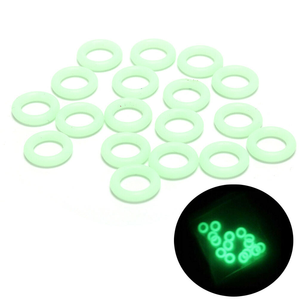 20X Fluorescence Tent Nail Ring Tent Accessories Camping Luminous GuardEl.l8