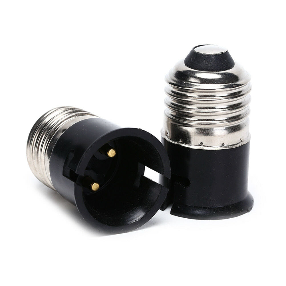 1 x E27 TO B22 Base LED Light Lamp Bulb Adapter Converter Socket Chang.l8