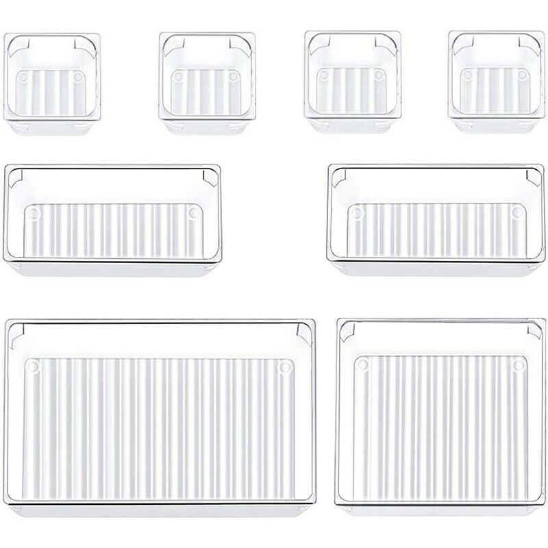 8 PCS Der Organizer Makeup Der Organizer Versatile Kitchen Bathroom Office ON2M8