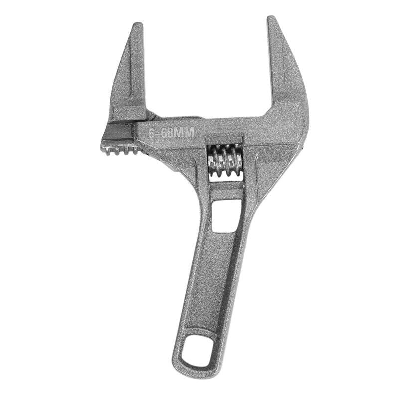 16-68mm Mini Adjustable Spanner Wrench Short Shank Large Openings Ultra-Thin AJ8