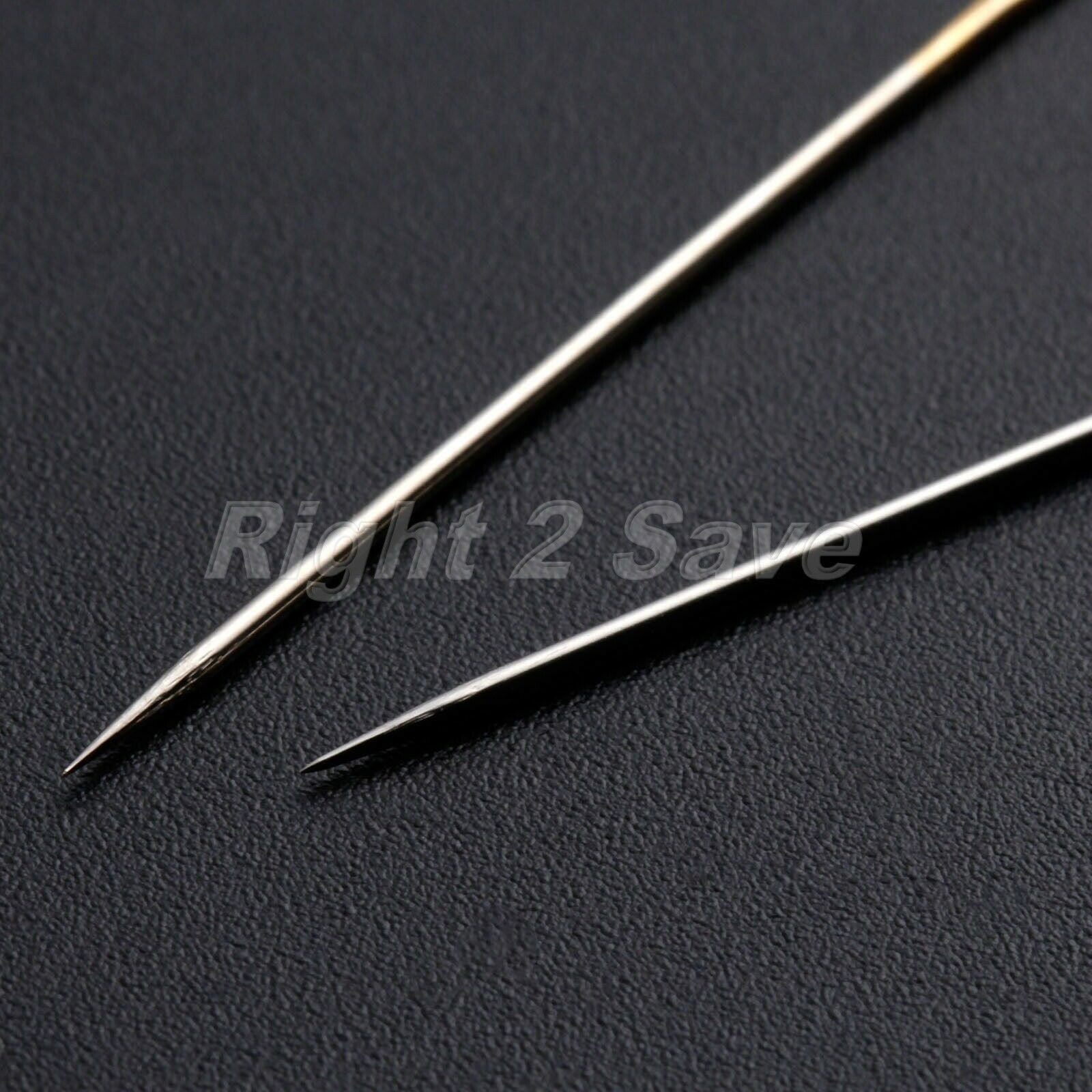 12Pcs Assorted Hand Sewing Needles Self Threading DIY Needlework Arts &Crafts