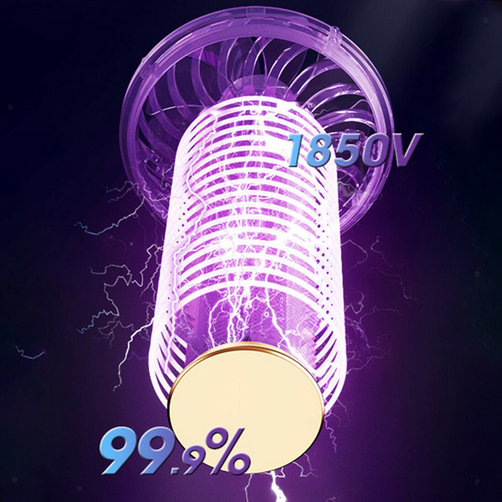 Bug Zapper for Outdoor Electronic for Home, Garden UV Lamp Insect Killer