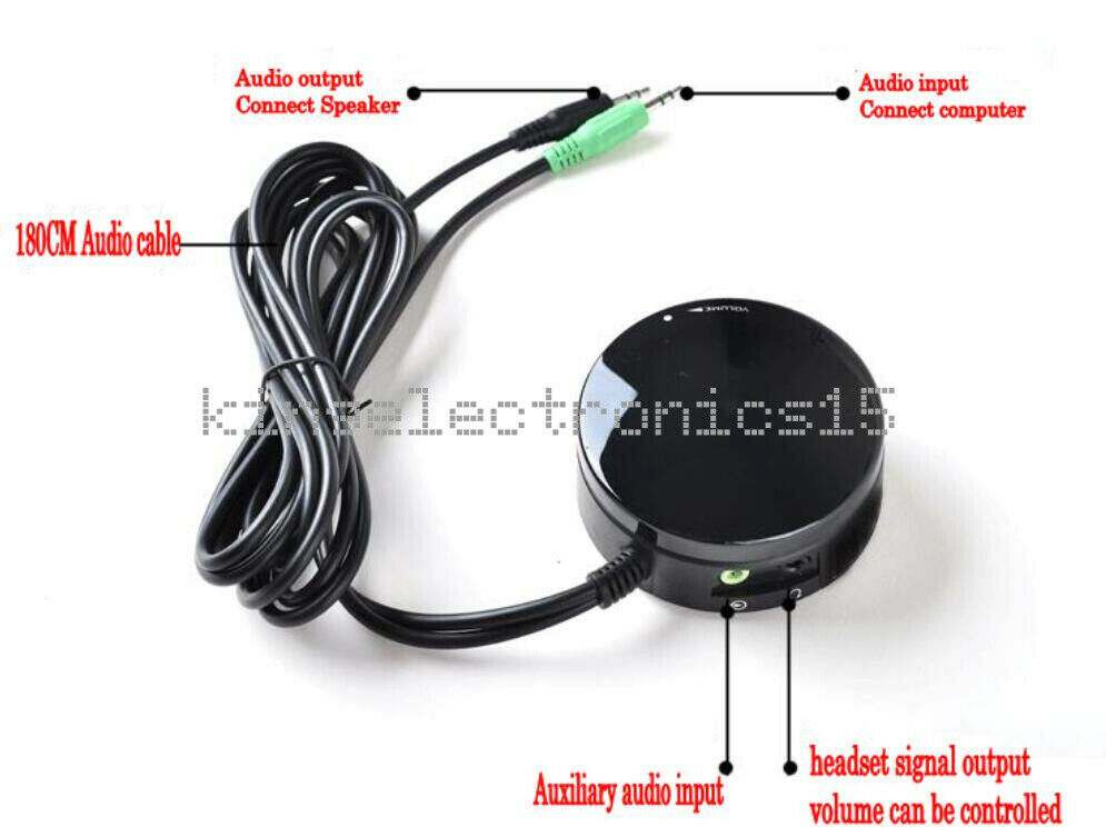 Speaker Headphones Volume Adjust Audio Switch Converter Volume Controller k9