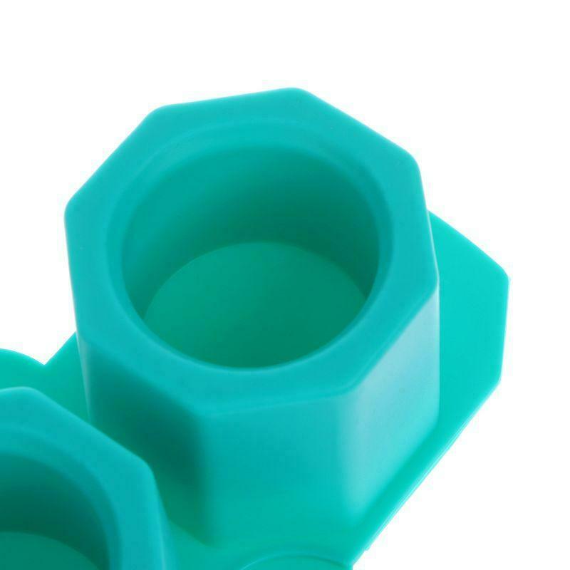 Cement Concrete Succulent Plants Cement Silicone Mold Polygonal Mould Flowerpot