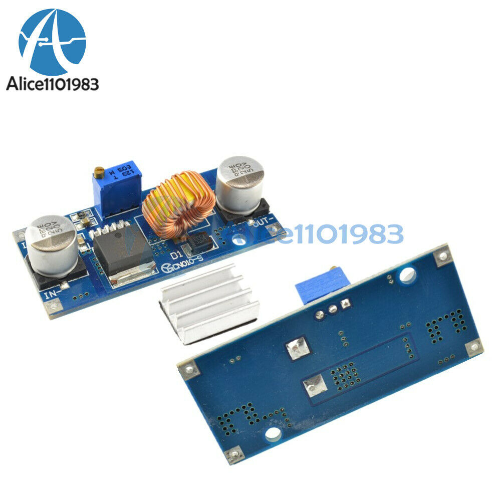 Adjustable XL4015 DC-DC Step-Down Power Supply Module LED Lithium Charger 5A