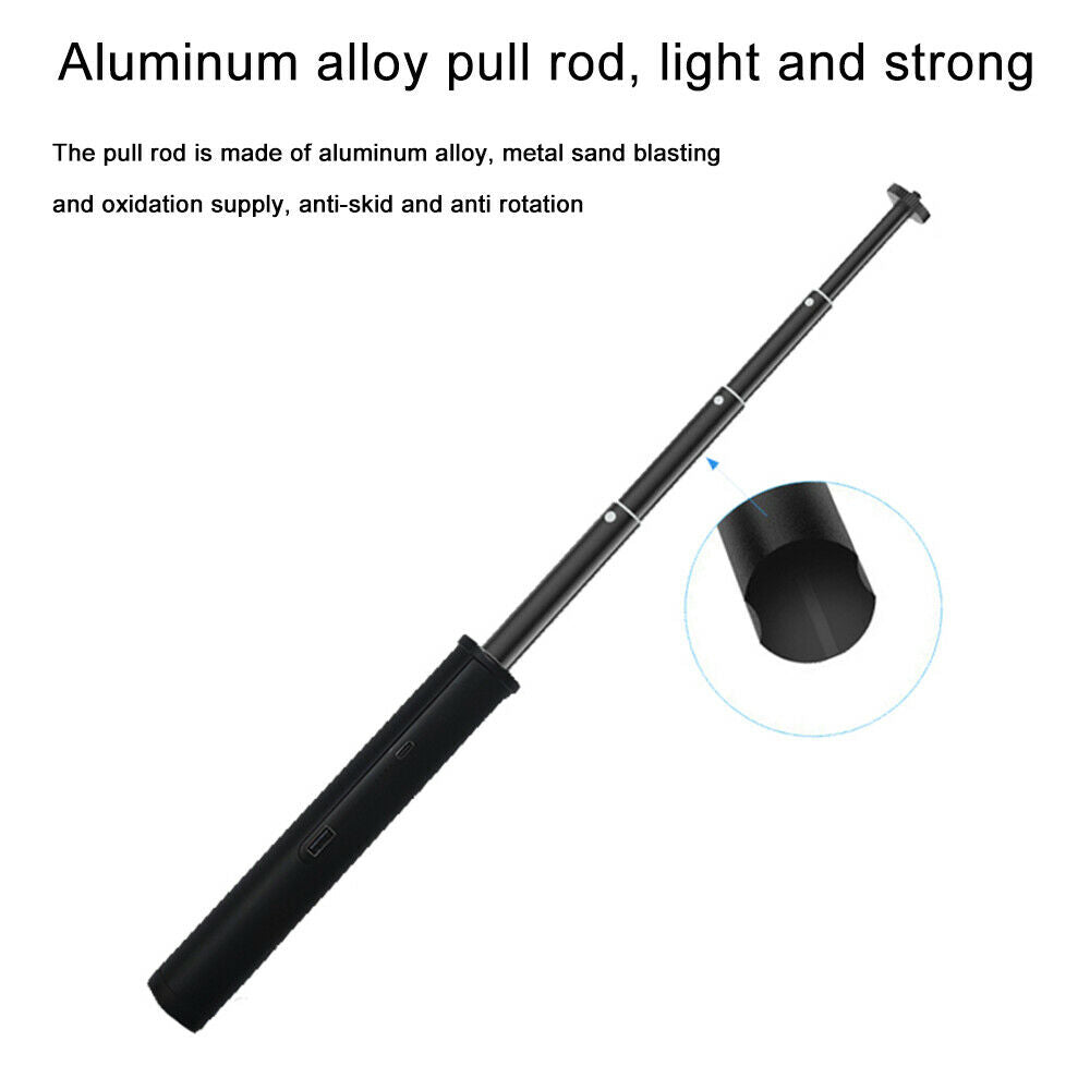 Portable Charging Stand Holder Mobile Phone Fill Light Extendable  Pole Bracket