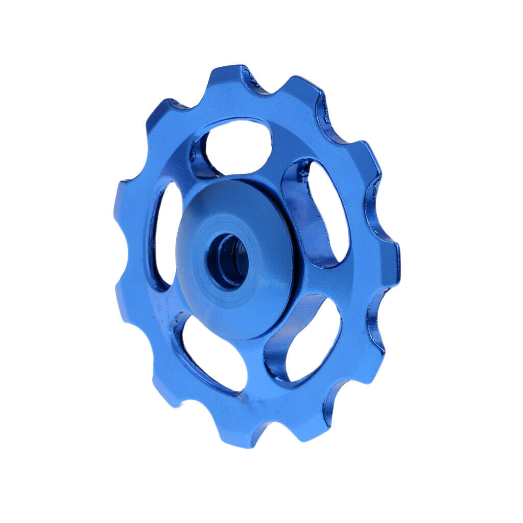 2x 11T MTB/Road  Aluminium Alloy Jockey Wheel Rear Derailleur Pulley 4 Color
