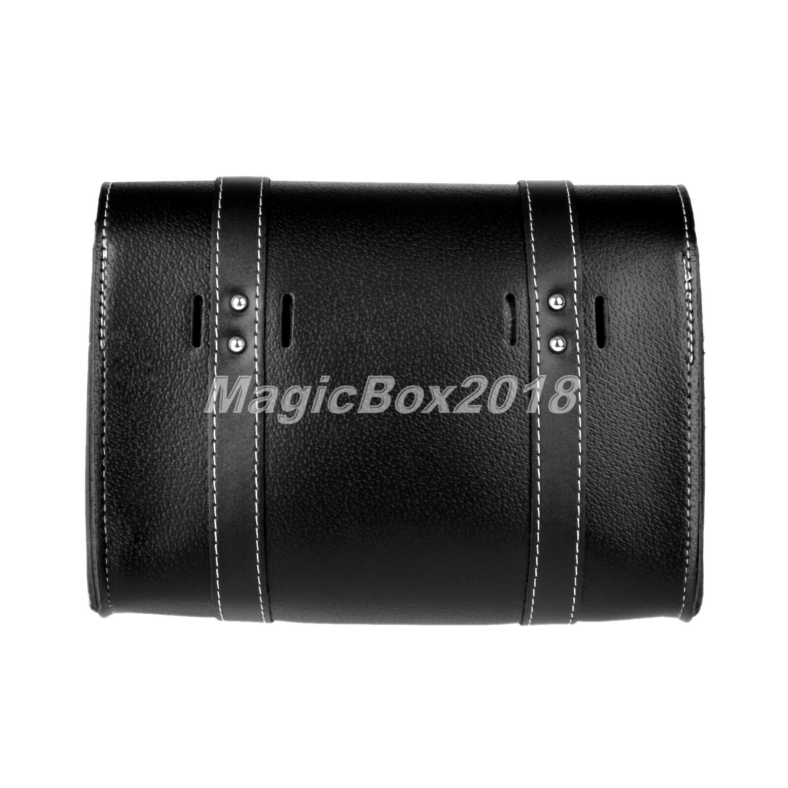 Motorcycle Waterproof Black Side Saddle Bag Storage for Kawasaki Vulcan 900 2010