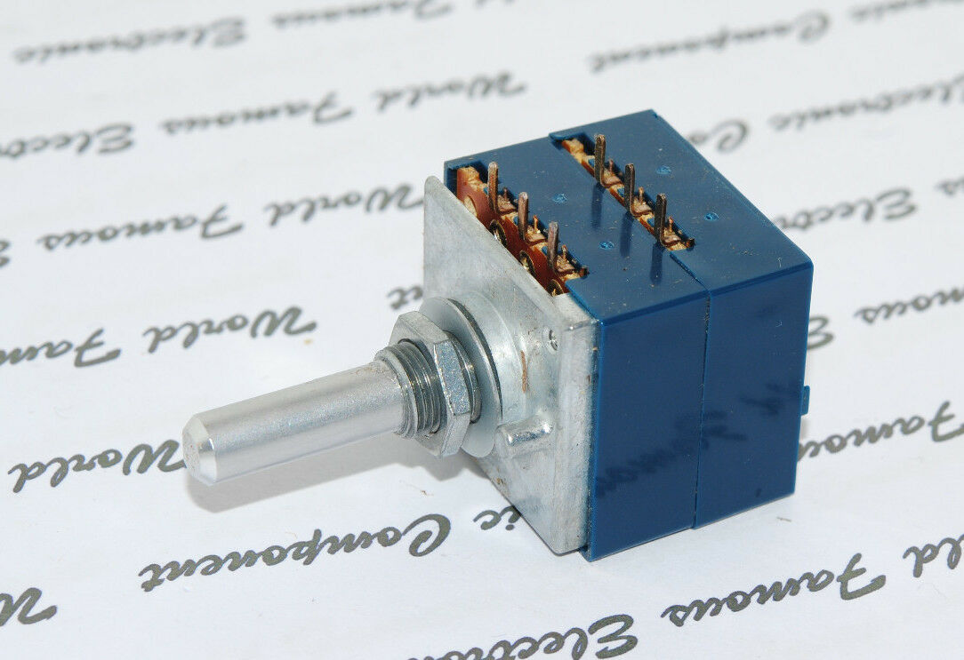 1pcs - ALPS RK27 50KA 50K (Log A) Dual Potentiometer Half Shaft - JAPAN RK27112