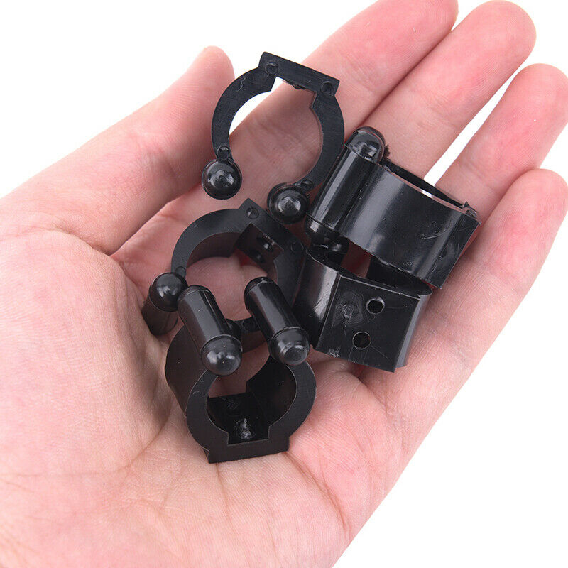 5Pcs Plastic Club Clip Fishing Rod Pole Storage Rack Tip Clamps Hold.l8