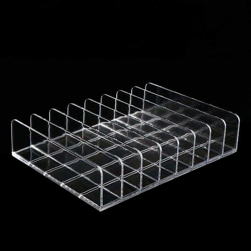 8Grid Eyeshadow Compact Organizer Divider Makeup Storage Box Slot Cosmetics C KX