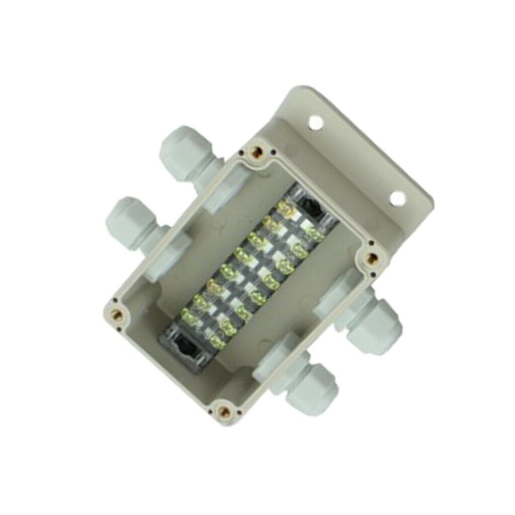 IP66 Waterproof Electrical Junction Box Cable Glands 132x69x50mm 2 in 2 out
