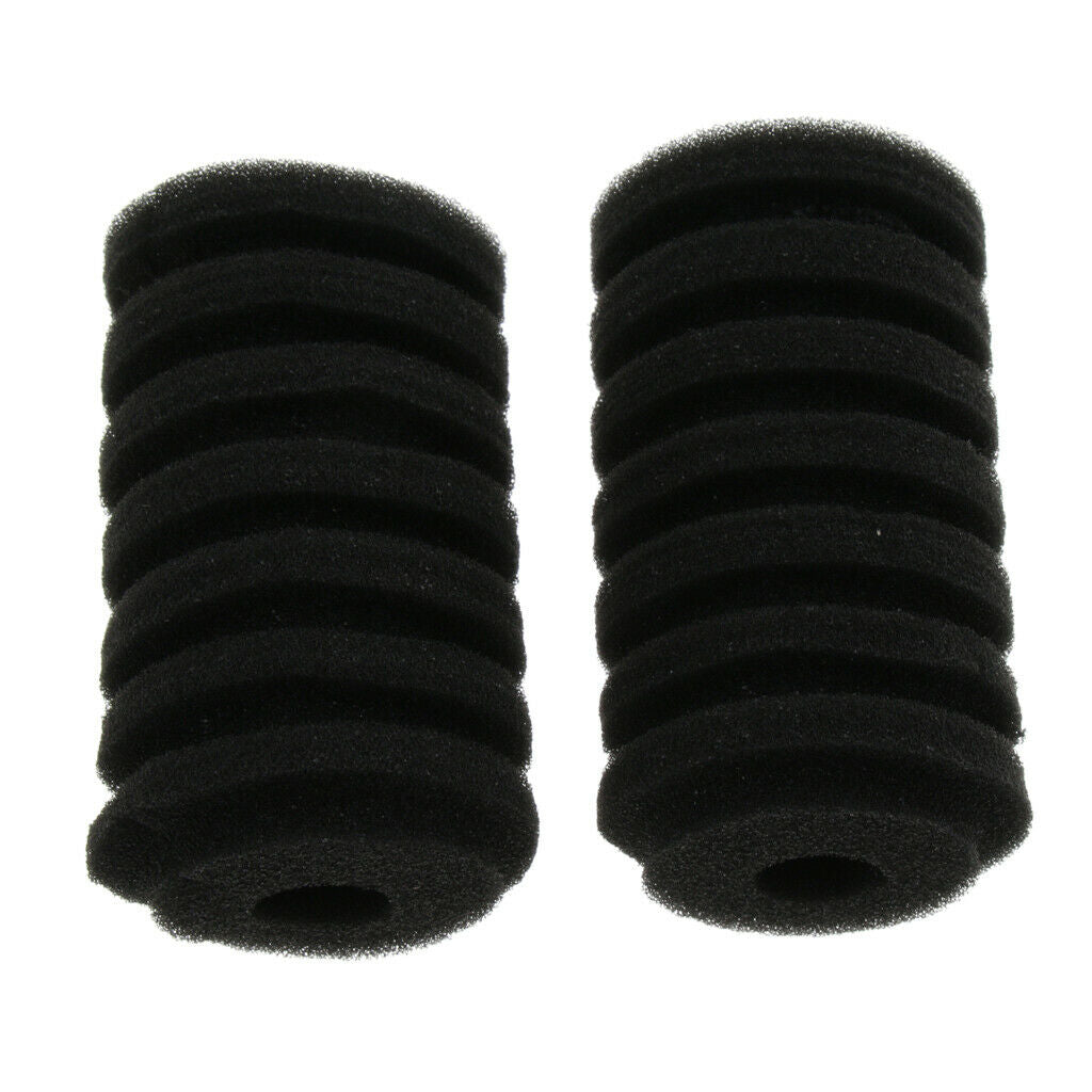 4pcs Cylinder Filter Foam Sponge Aquarium Fish Tank Water Filter Sponge S