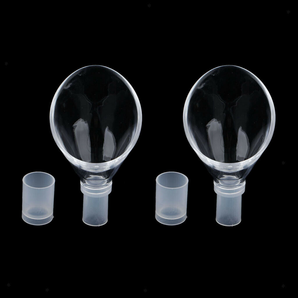 2Pieces Fish Tank Lily Pipe Outlet For Salt & Fresh Fish Tank Supplies