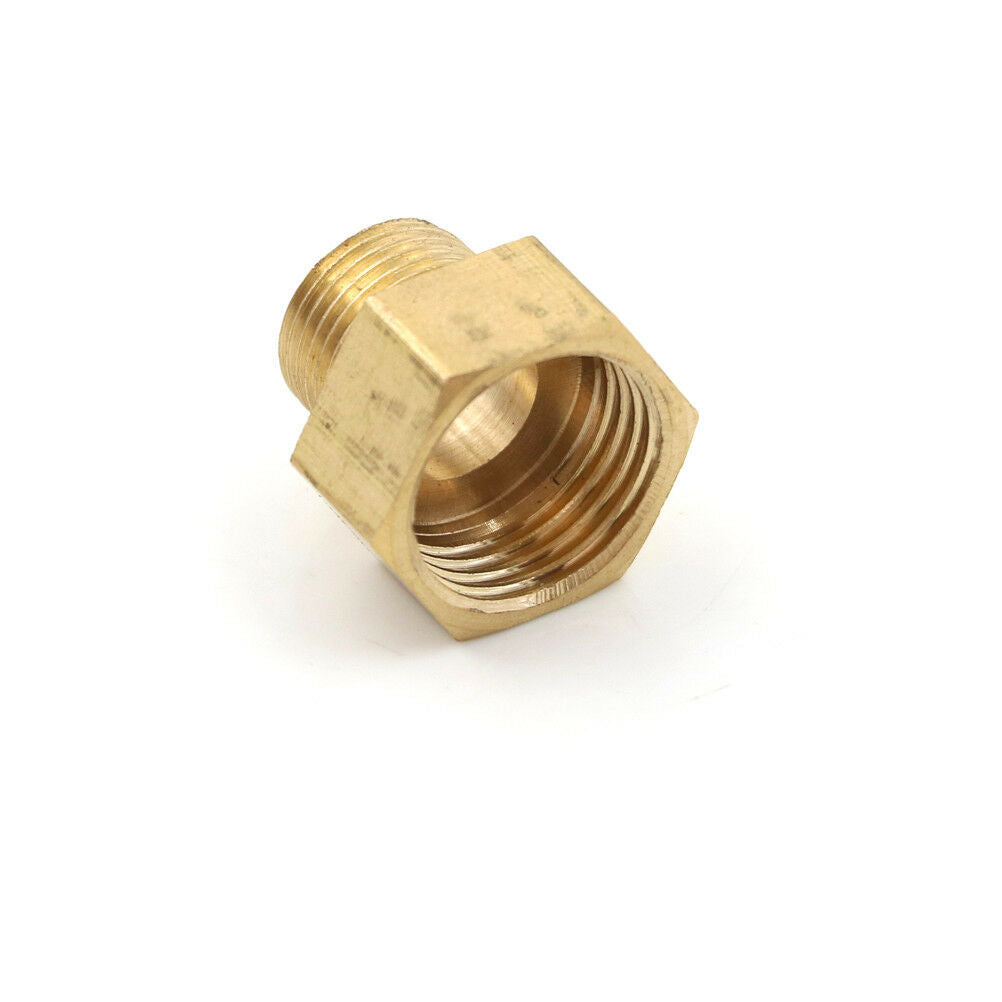 1/2" BSP Female x 3/8" BSP Male Thread Connection Brass Pipe Fitting Adapt.l8