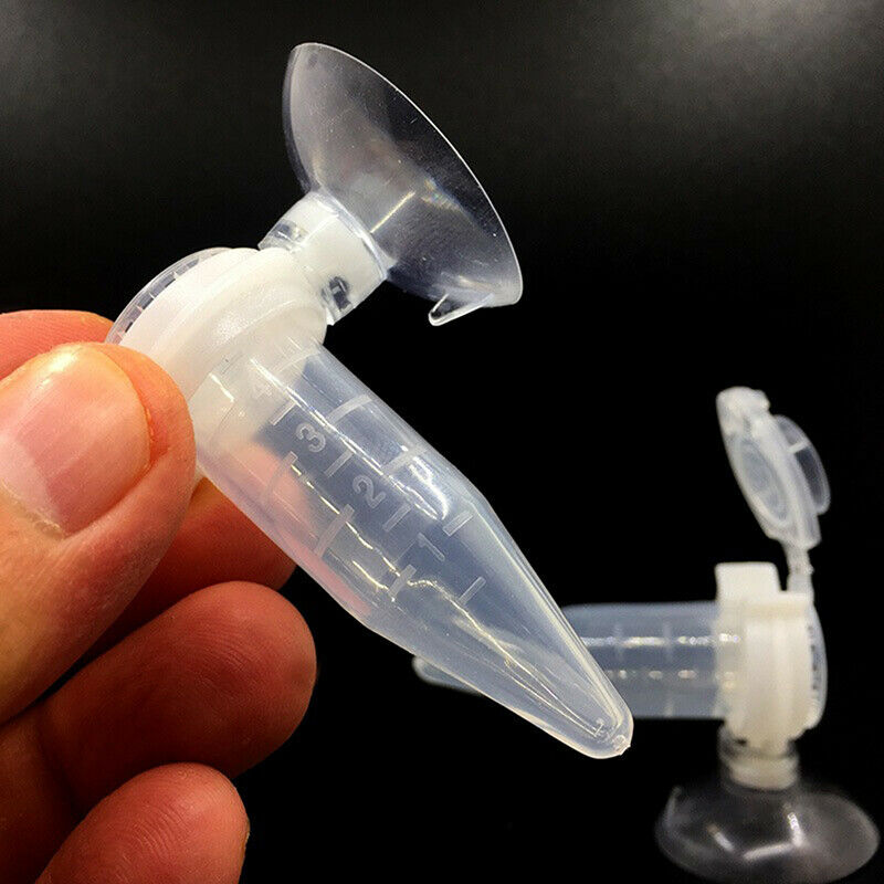 2PCS Automatic Fish Feeder Tapered Aquarium Worm Feeder Funnel With Sucti.l8
