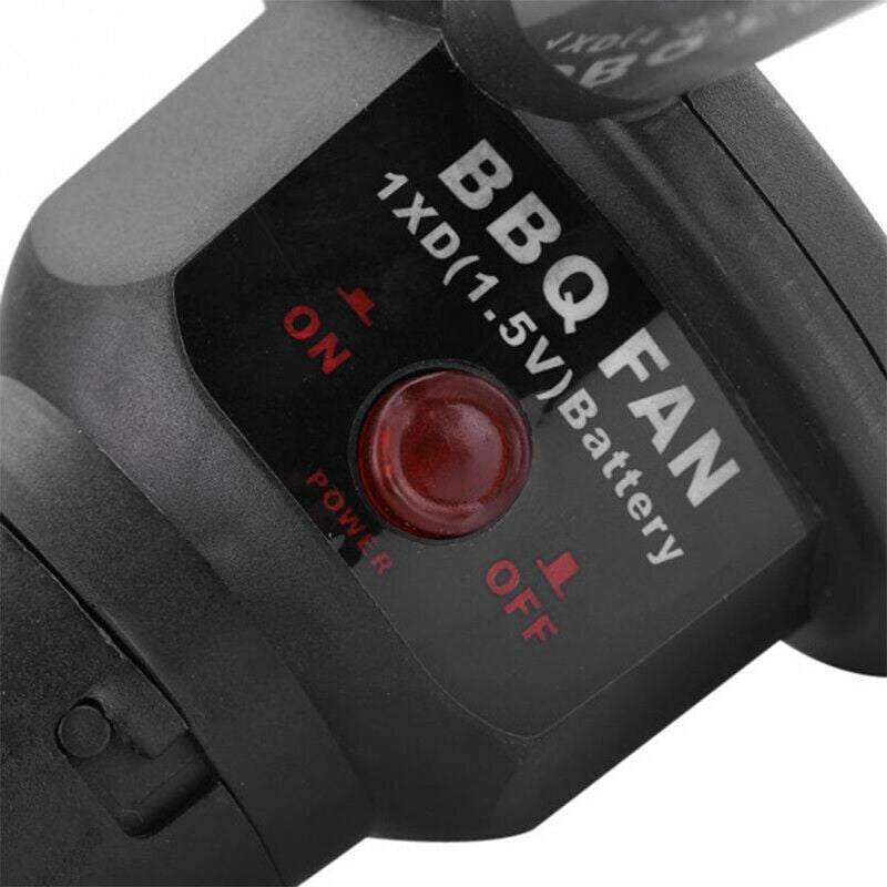 Portable Handheld Battery Powered BBQ Fan Air Blower for Barbecue Cooking T SJ