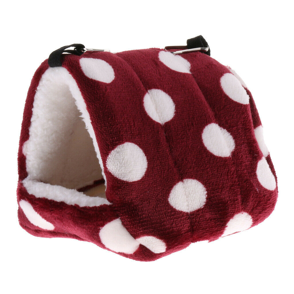 2pcs Guinea Pig House Hammock Bed Hanging Chinchilla Hideout Pet Supplies
