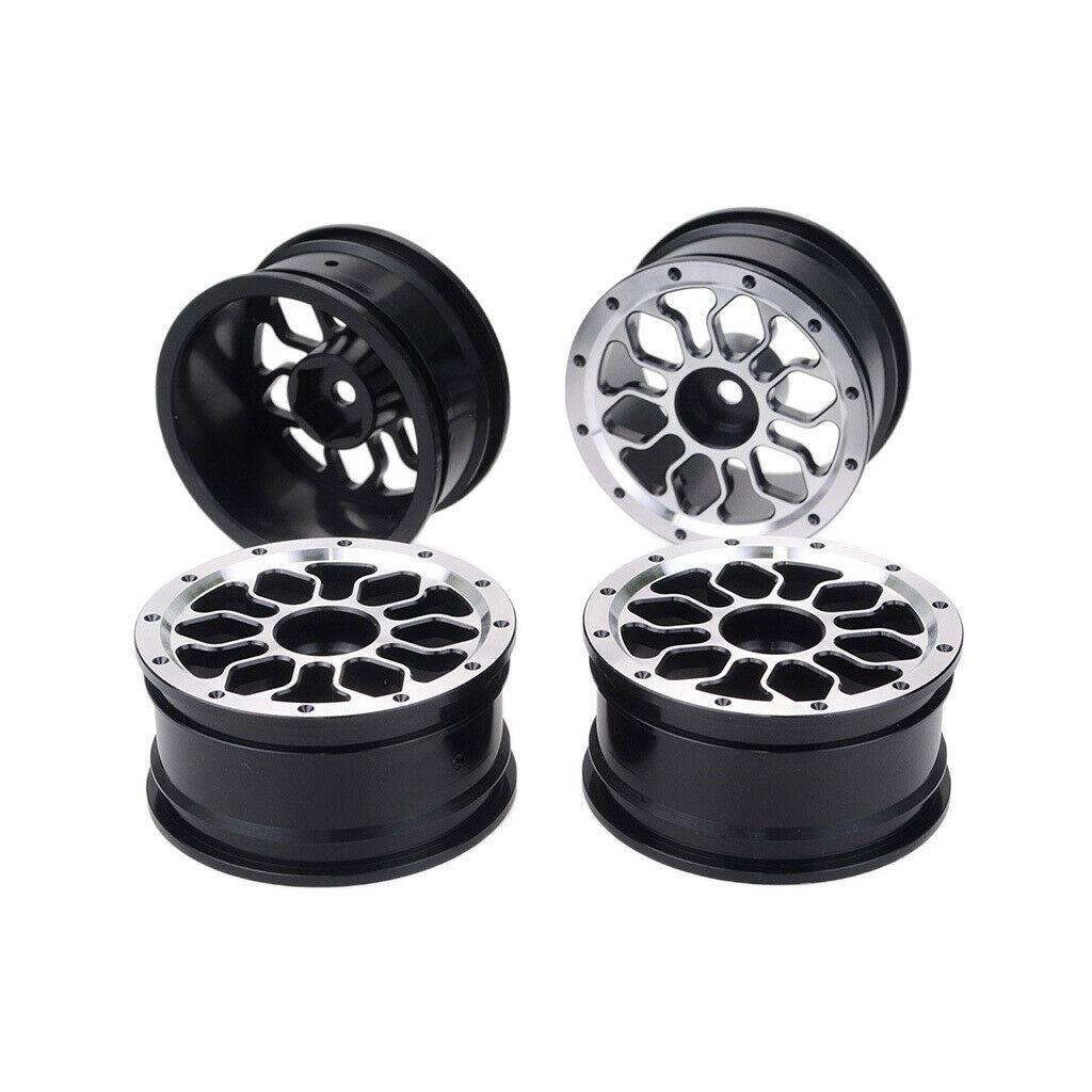 4pcs 1.9in Aluminum Alloy Wheel Rim 1/10 RC Crawler for Sakura Axial SCX10