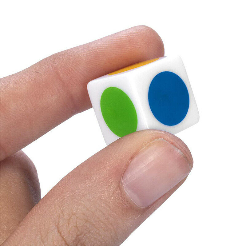 5Pcs/Lot Acrylic Kid Board Game 6 Sided White Color Family Party Educatio.l8