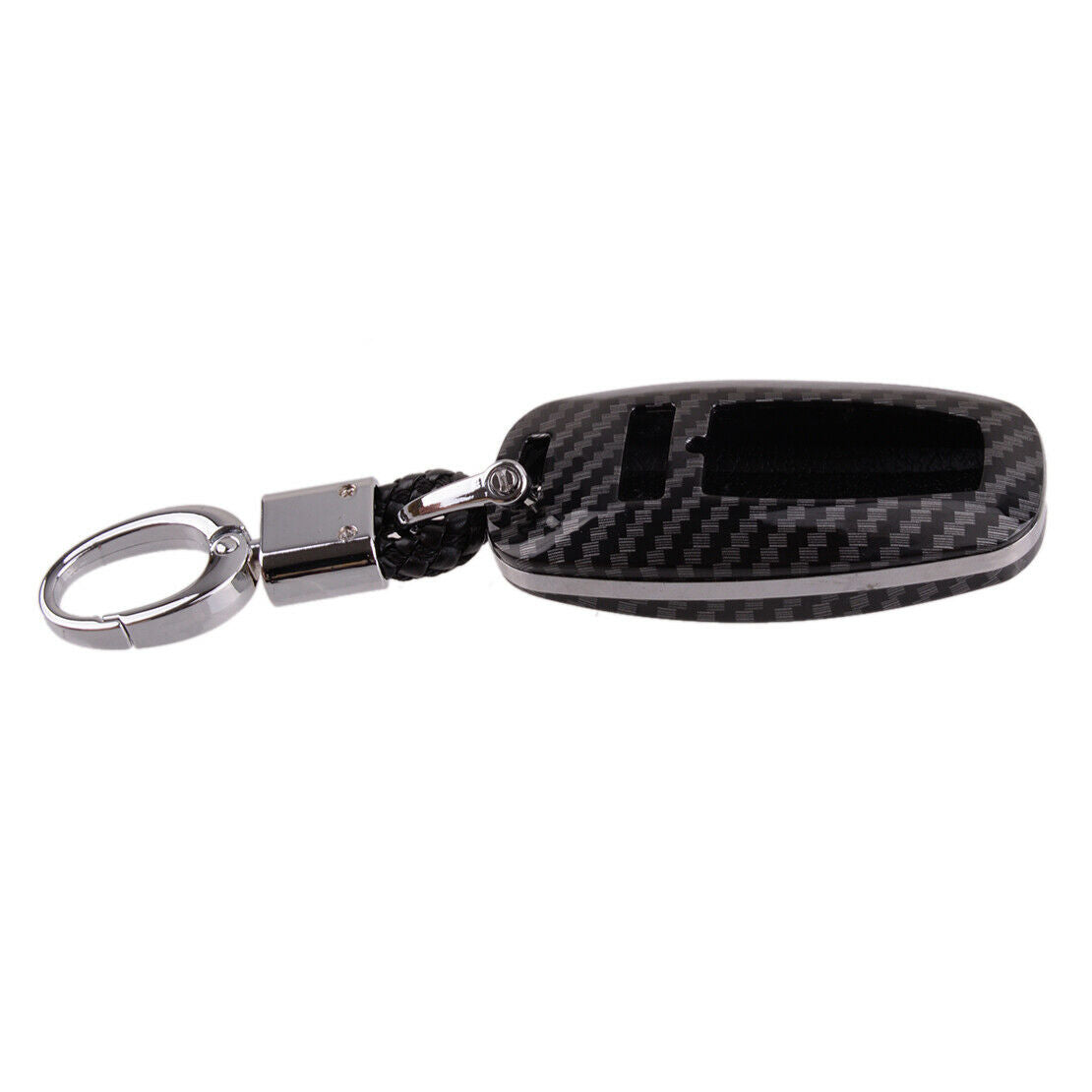 Fit For Audi A6 A7 A8 S6 S7 Carbon Fiber Texture Remote Key Fob Cover Key Case