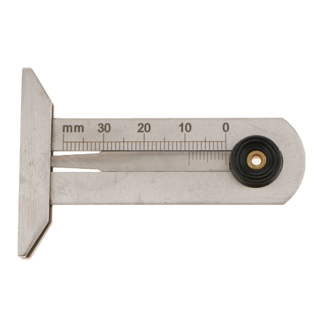 Metal Measuring Tread Tire Depth Gauge 0mm~30mm