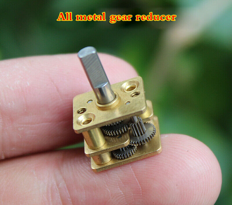 5pcs All metal gear reducer boxN20 reducer gearbox motor motor accessories DIY