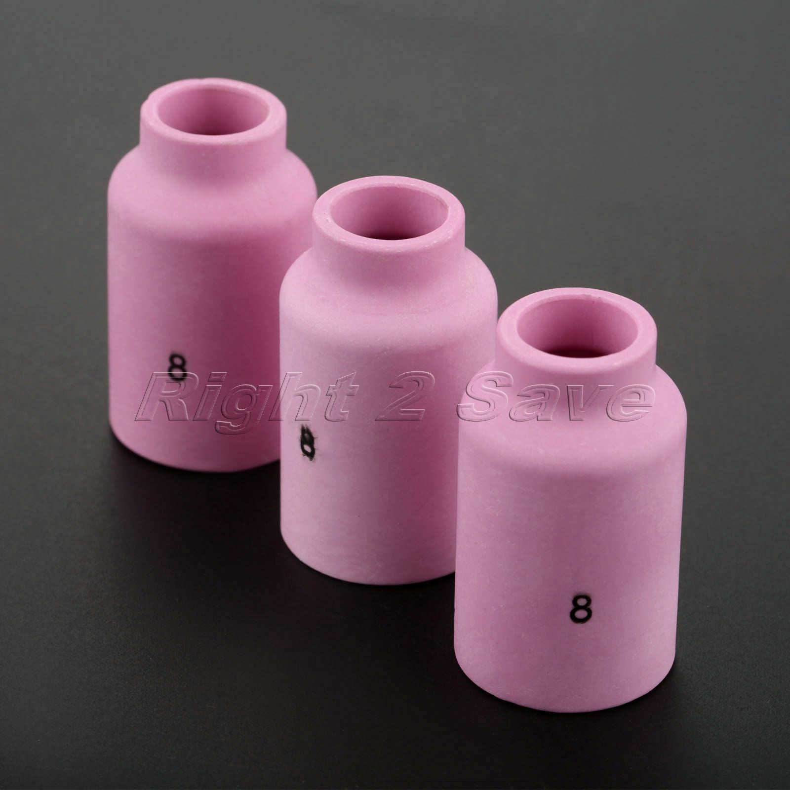3PCS Useful Alumina Nozzle Gas Len for DB WP 17 18 26 TIG Welding Torch 54N14 #8