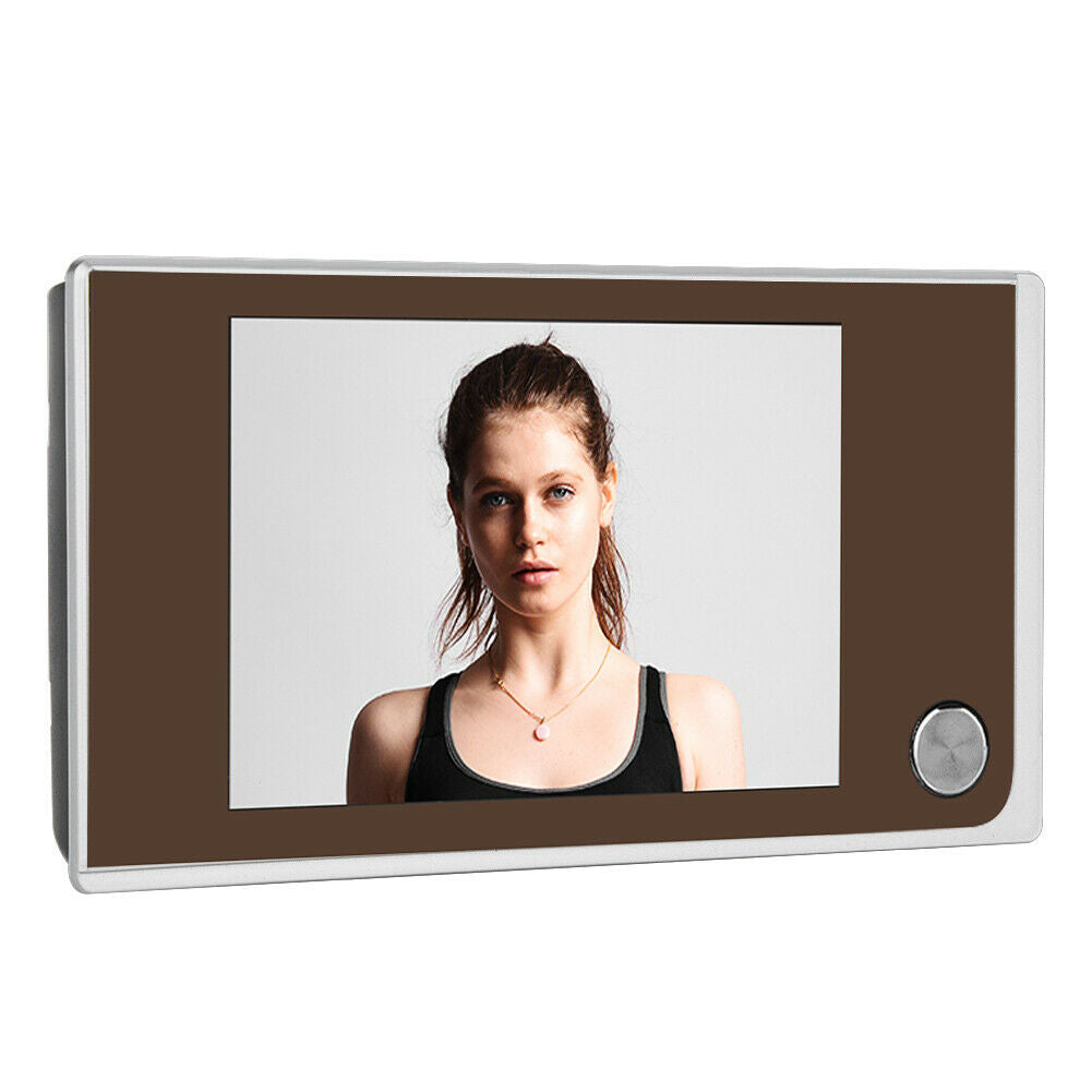 3.5" Security Doorbell Peephole LCD Viewer 120Â° Door Eye Bell Camera Door Bell