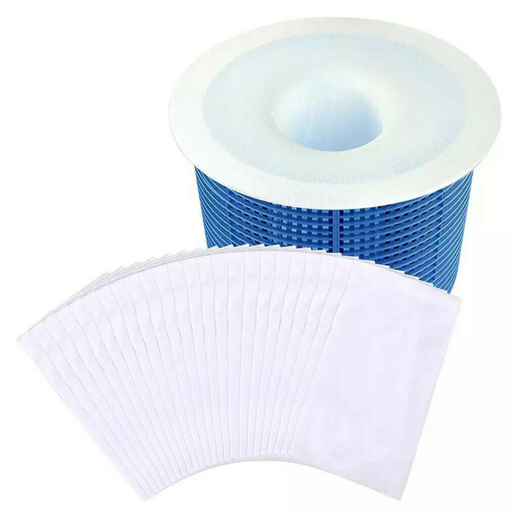 30x Swimming Pool Filter Pool Socks Saver Basket Sock Sock for Inground Pool