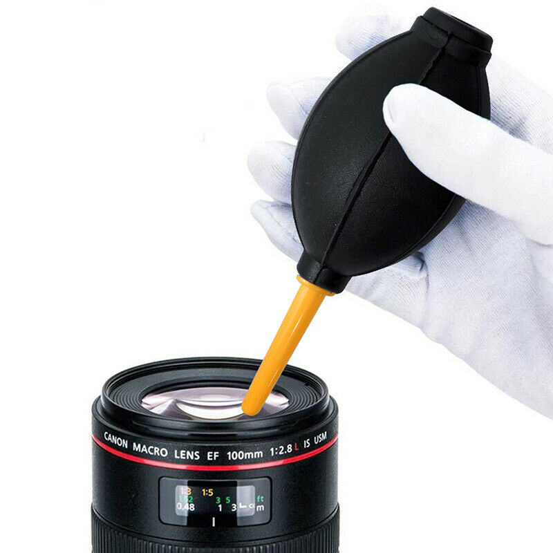 Camera Cleaning Kit Suit Dust Cleaner Brush Air Blower Wipes Cleaning Cloth  LS