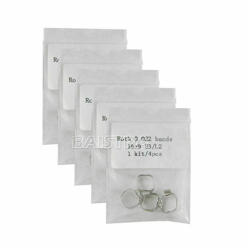 Dental Orthodontic Buccal Tubes Bands Upgrated 50Bag Roth. 022" For 1st Molar CA