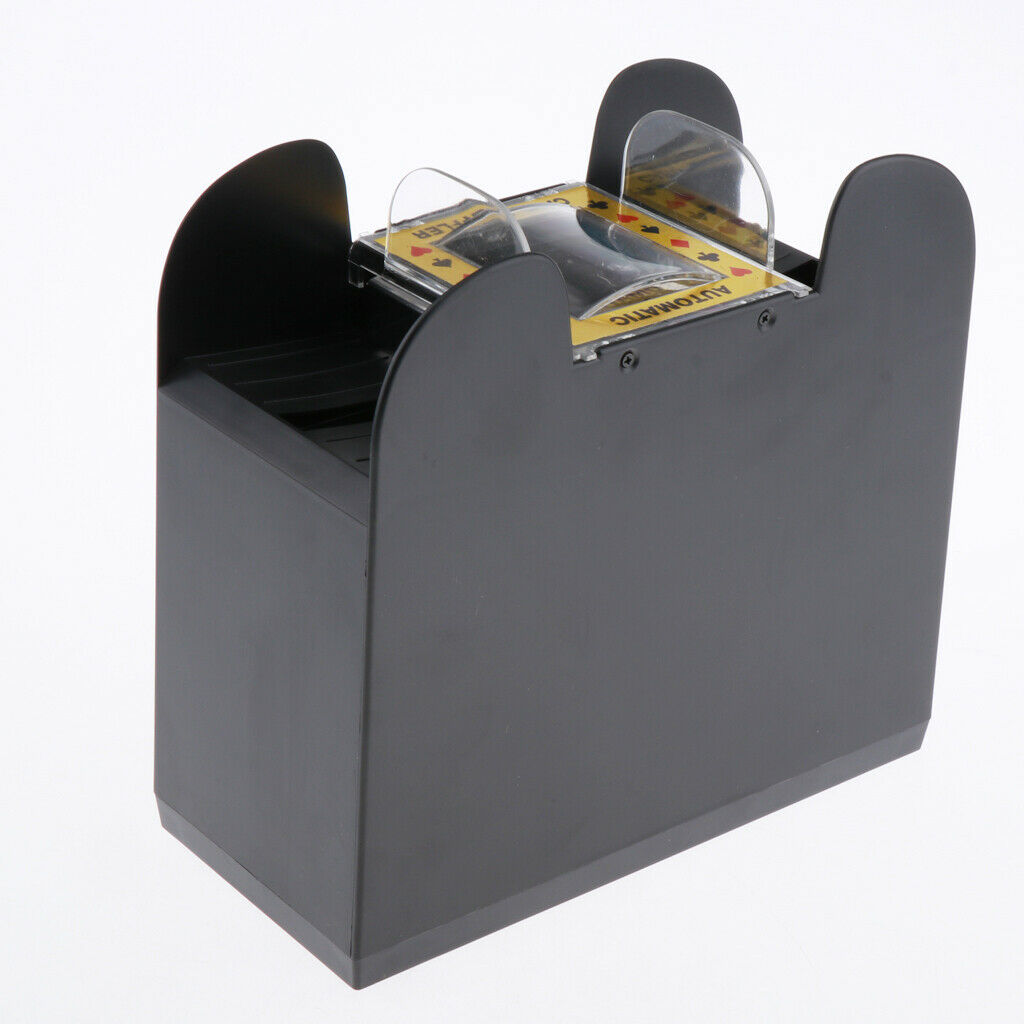 Deluxe Six Deck Card Shuffler with 6-Deck of Bicycle Cards Portable Travel Size