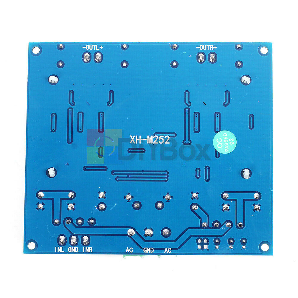 XH-M252 2x420W Digital Power Amplifier Module AC 24V Stereo TDA8954TH Dual Chip