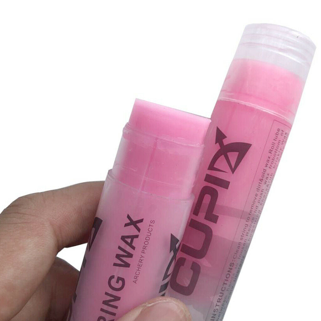 2pcs Archery Bowstring Wax Lube Tube Protect Compound Recurve Bow String Improve