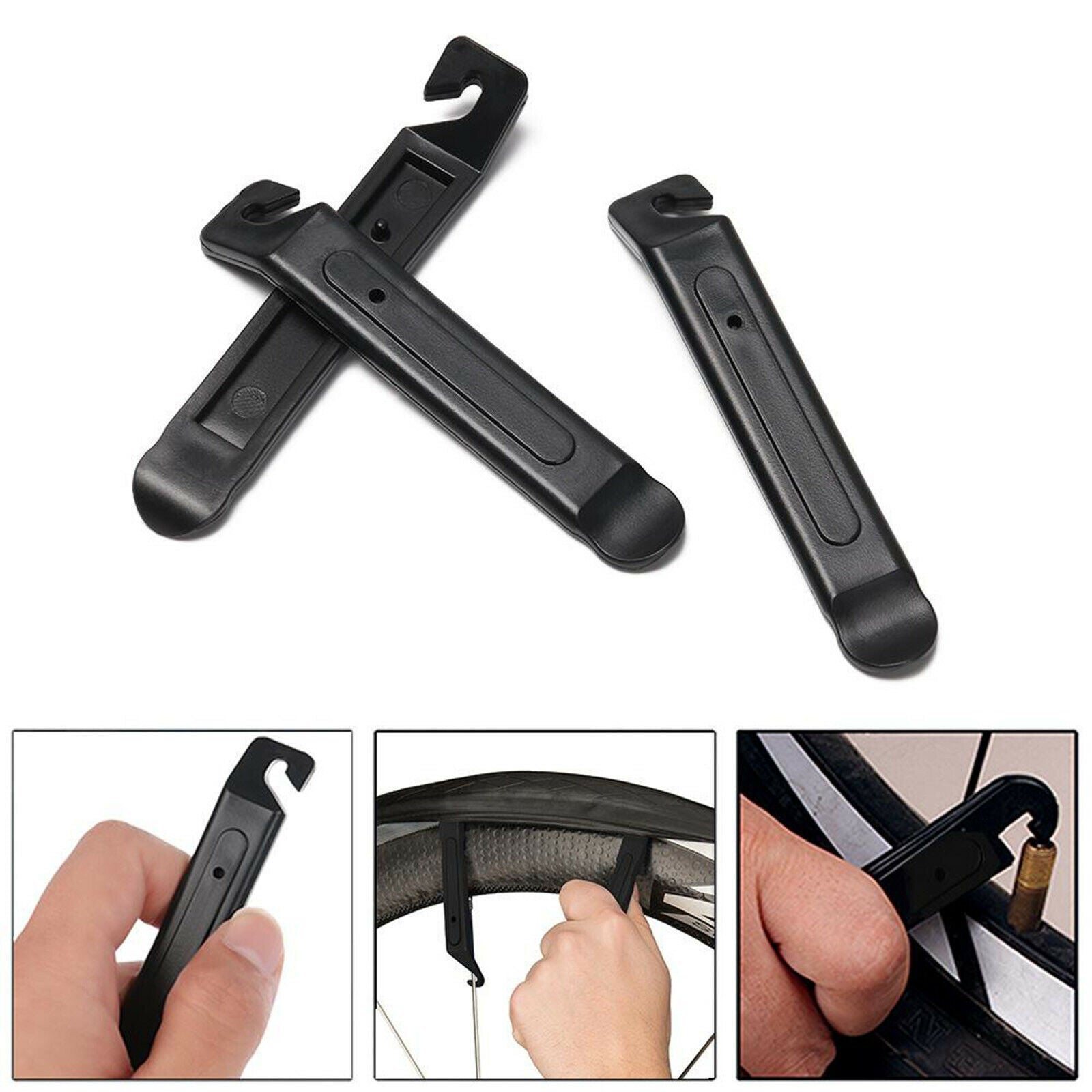 10pcs Bike Tire Levers Durable Nylon Bicycle Tire Changing Tool Cycle Flat Tires