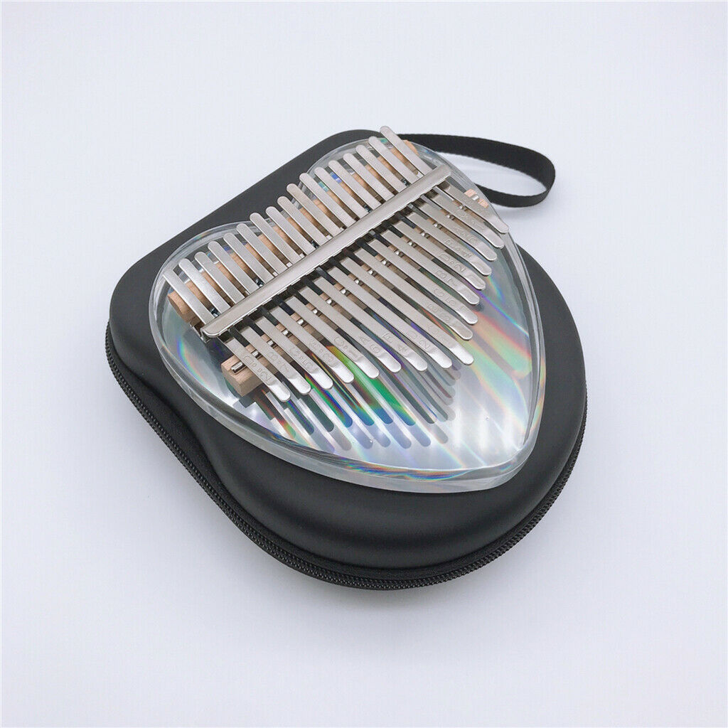 Portable Small Metal Key Kalimba 17 Key Finger Thumb Piano Mbira Tuning Hammer