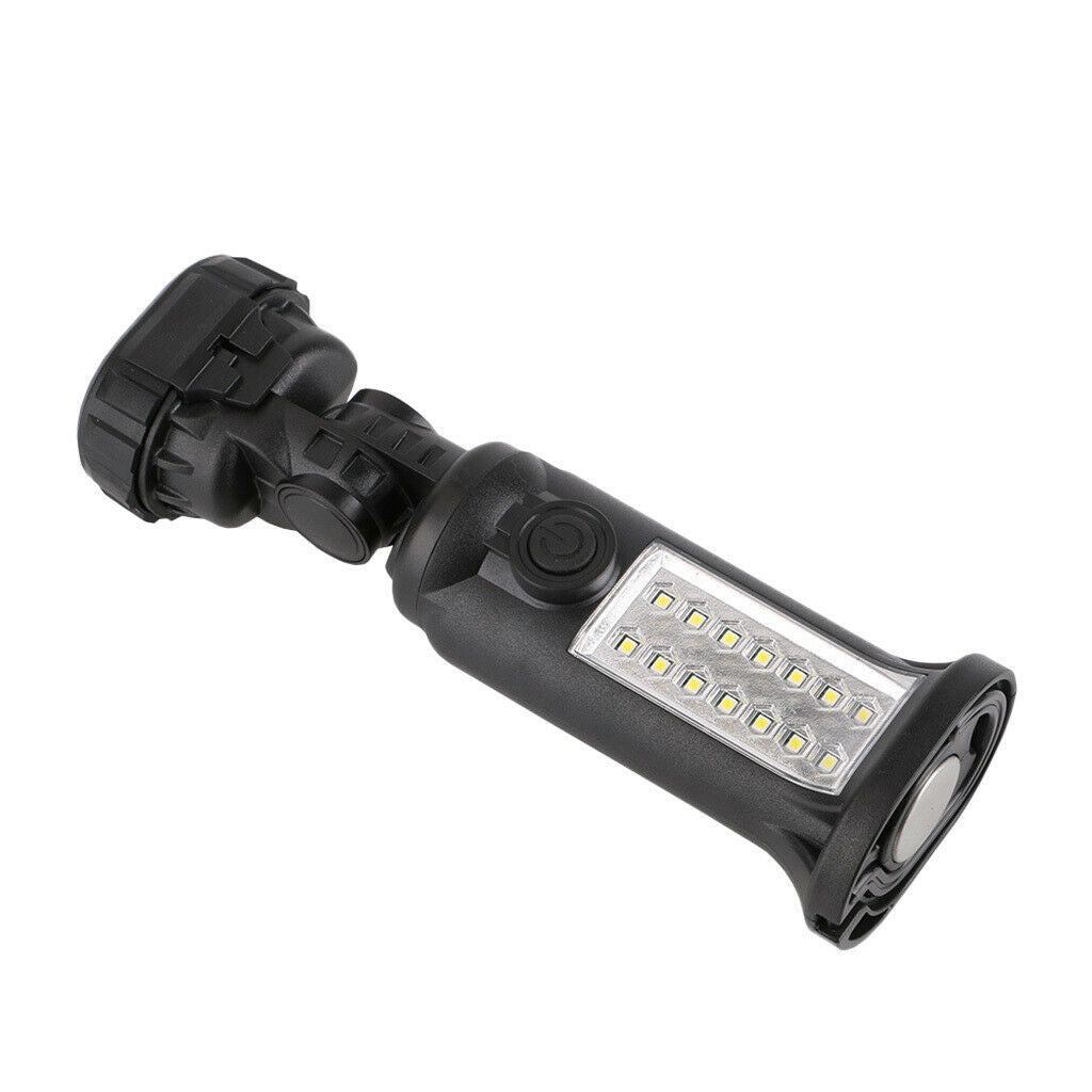 Magnetic LED Work Light Hanging Hook Flashlight Outdoor Car Inspection Lamp