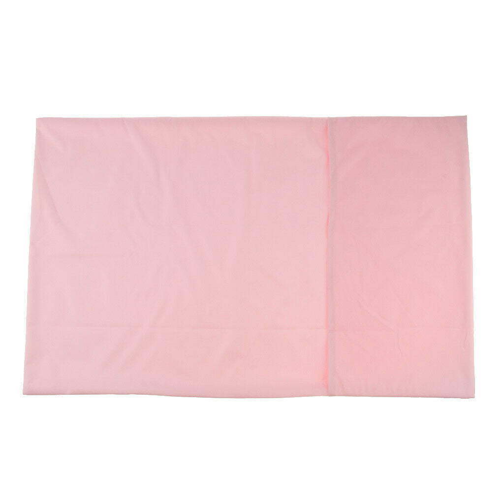 Breathable Anti-mite Pillow Protector Cover Pillowcase 48 x 74 cm Pink