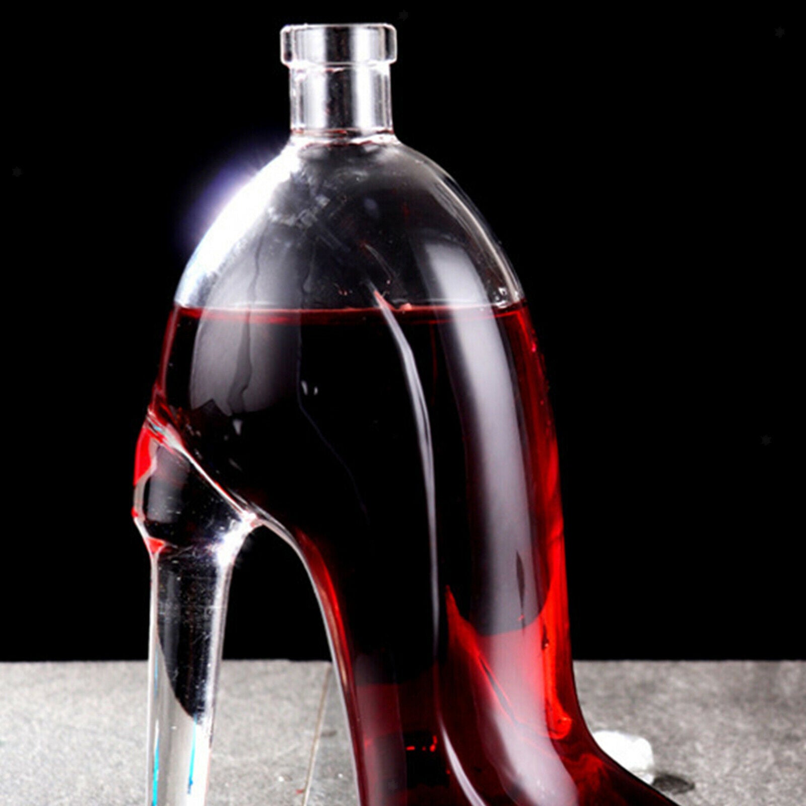375ml Whisky Decanter Luxurious Crystal Merlot Vodka Wine Bottle Women Gift