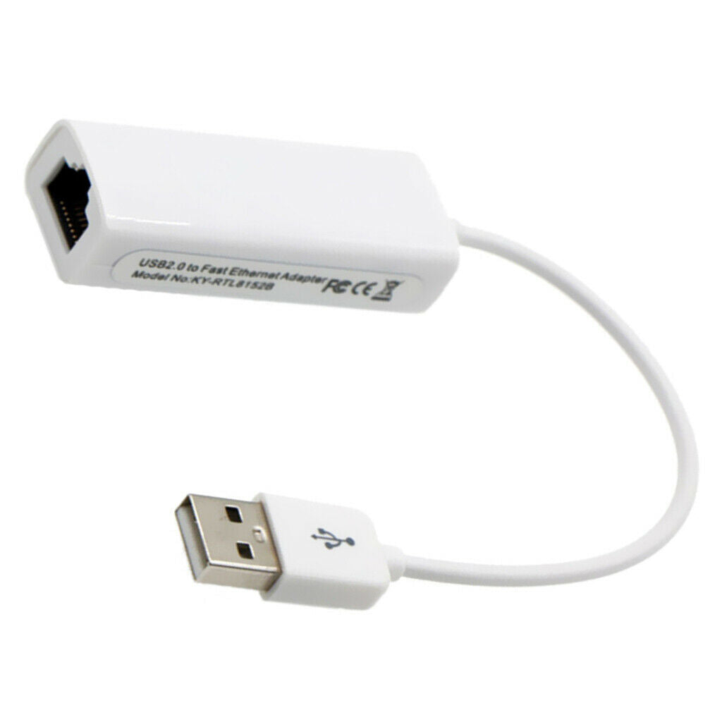 USB2.0 To Lan Adapter Cable, USB to 100/10 Mbps Fast LAN Ethernet External