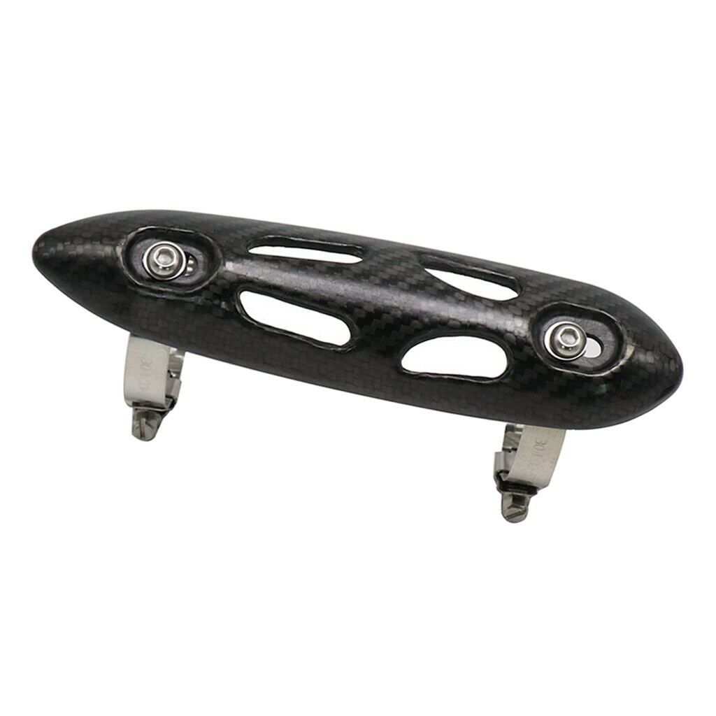 Motorcycle Exhaust Muffler Silencer Pipe Cover Heat Shield Protector for 33-57mm