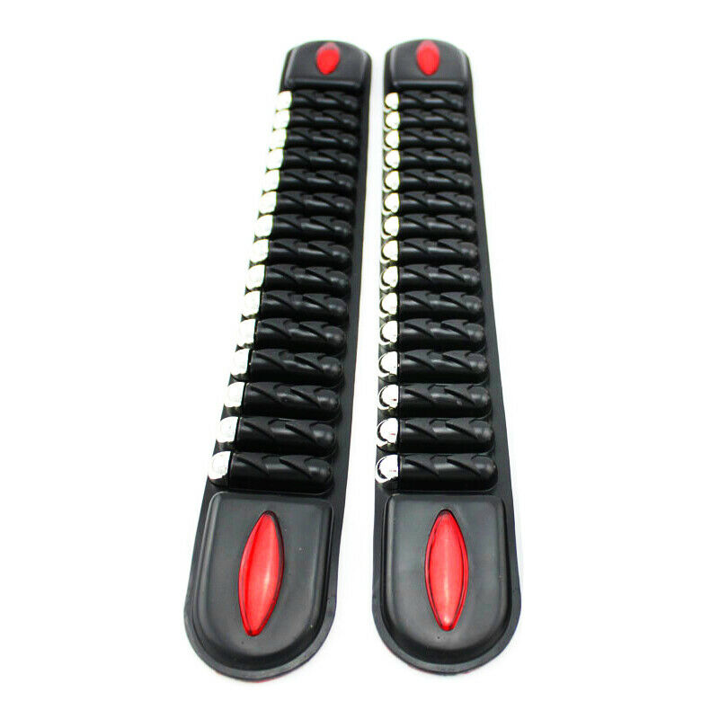 4X Car Bumper Corner Guard Protector Anti-collision Trim Rubber Strip Decorate