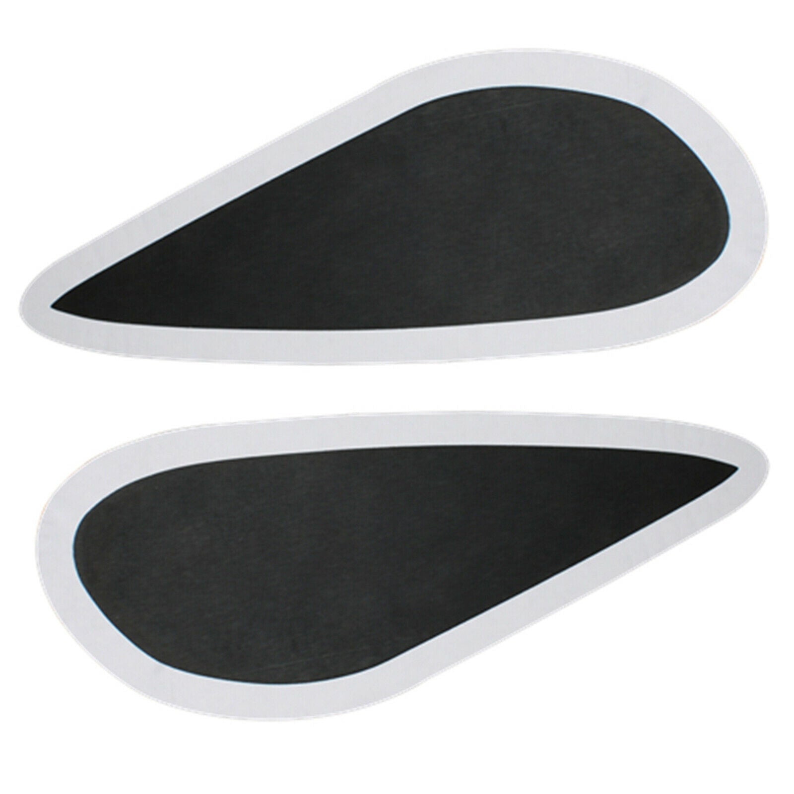 Side Fuel Tank pad Gas Tank Pad Rubber Cover Decals Accessories Tankpad