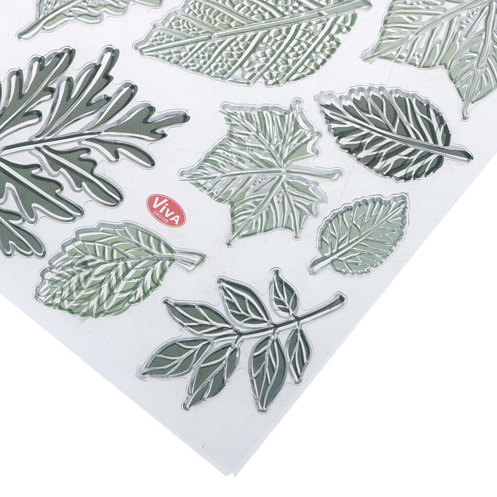 leaves transparent clear silicone stamp for diy scrapbooking photo decora.l8
