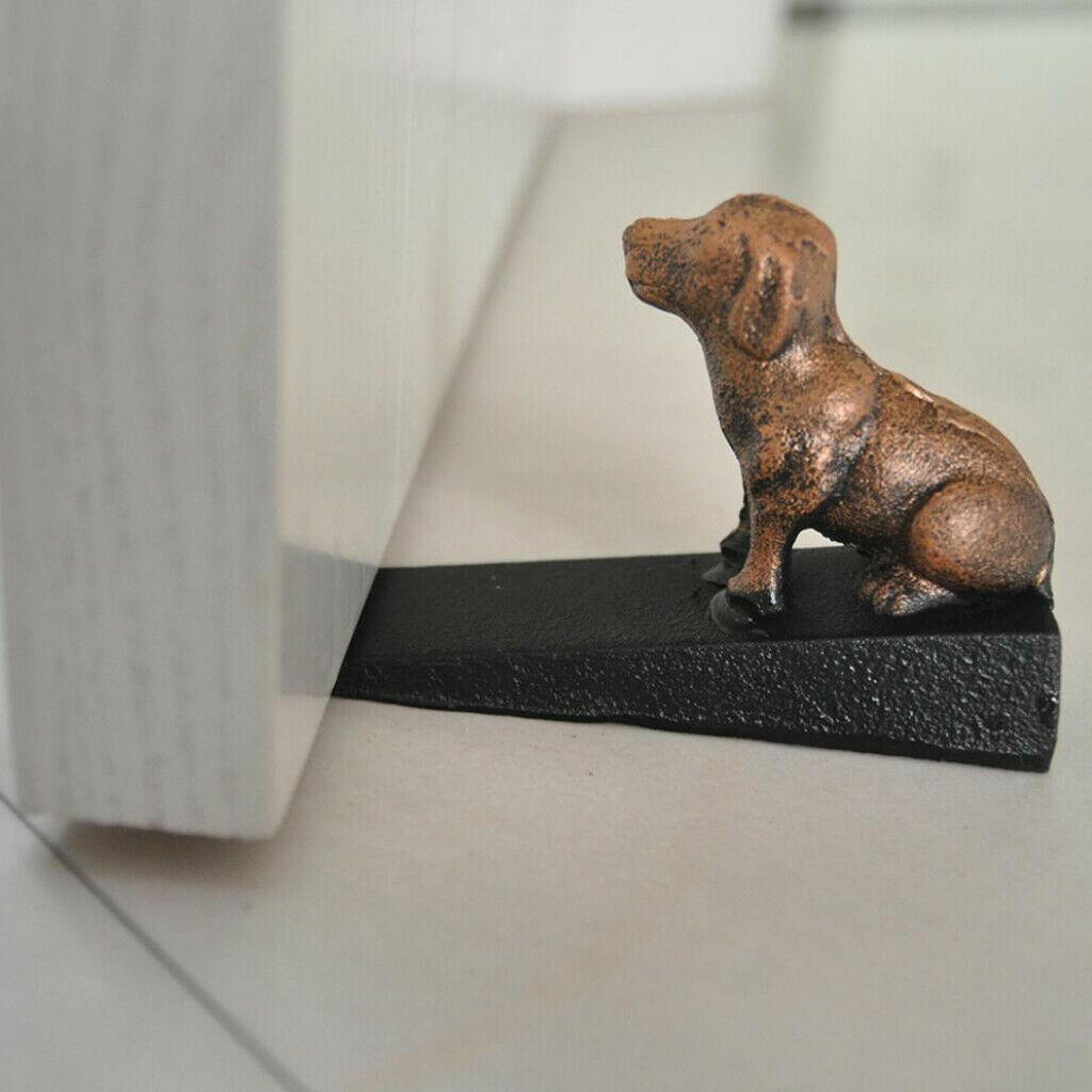 Non-slip Rubber Base Door Stop Door Stay Anti-collision Door Stopper Decor Dog_1