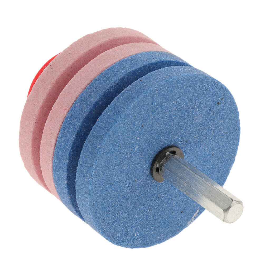Lawn Mower Blade Balancer & Lawn Mower Blade Sharpener Kit - 57x82x7mm
