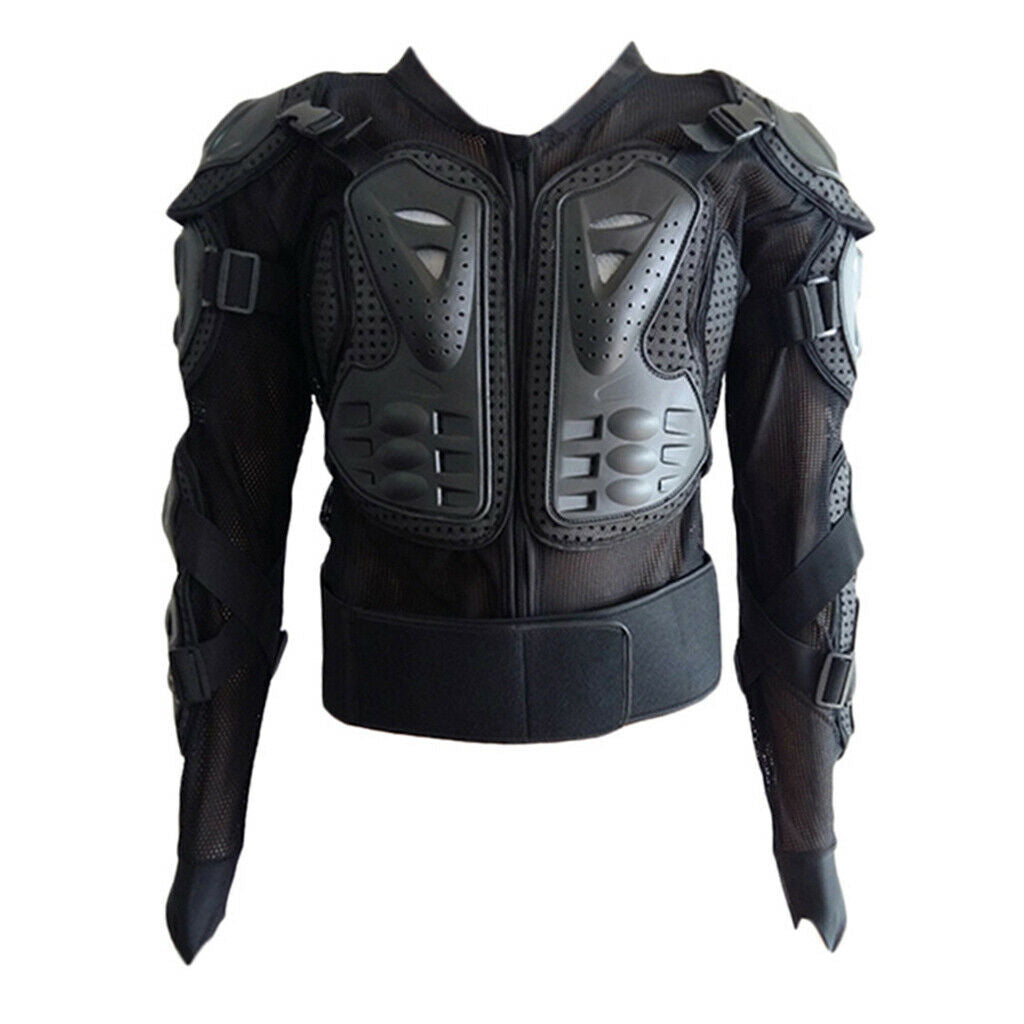 Motorcycle Full Body Jacket  Chest Protector  Black XXXL