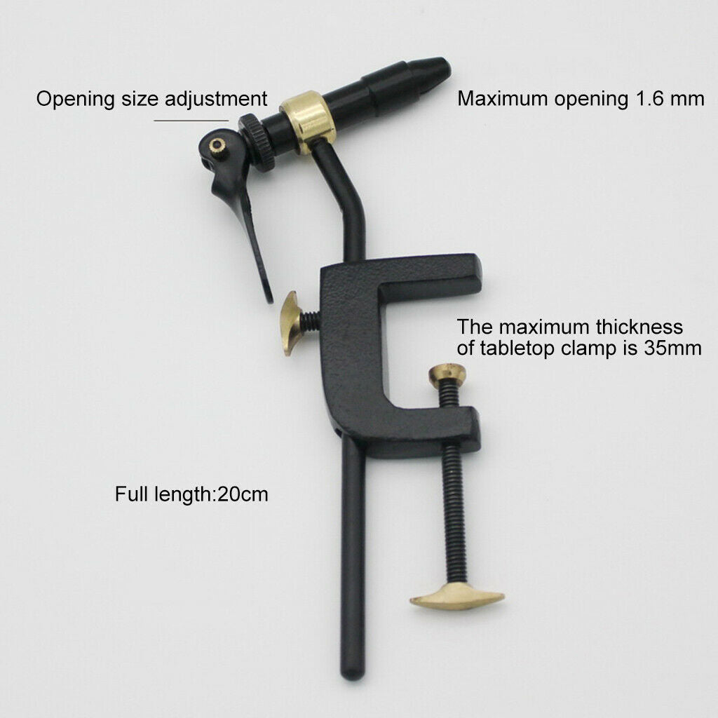 Fly Tying Vise Practical Flies Tying Tool Adjustable Clamp Lure Making Jigs