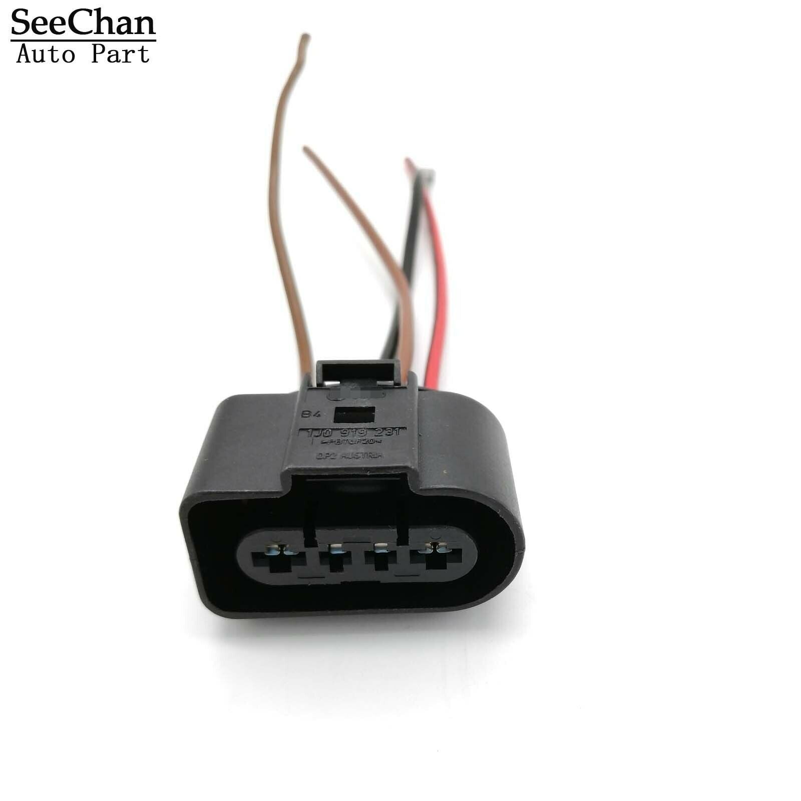 Fit For Audi A6 S6 C5 99-04 Allroad 4PIN Fuel Pump Wiring Plug Pigtail 1J0919231